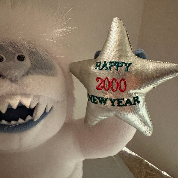 ABOMINABLE SNOWMAN Plush Rudolph Red Nosed Reindeer Misfit Toys Vtg NWT - Picture 3 of 5